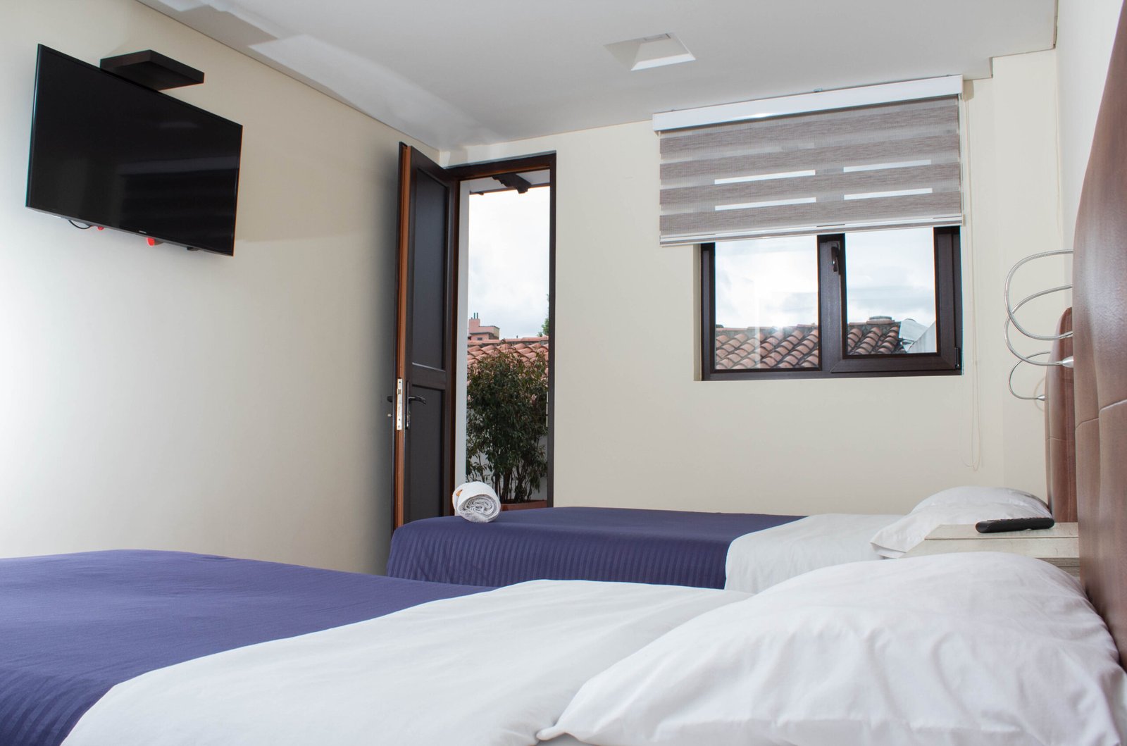 Twin ensuite terraza